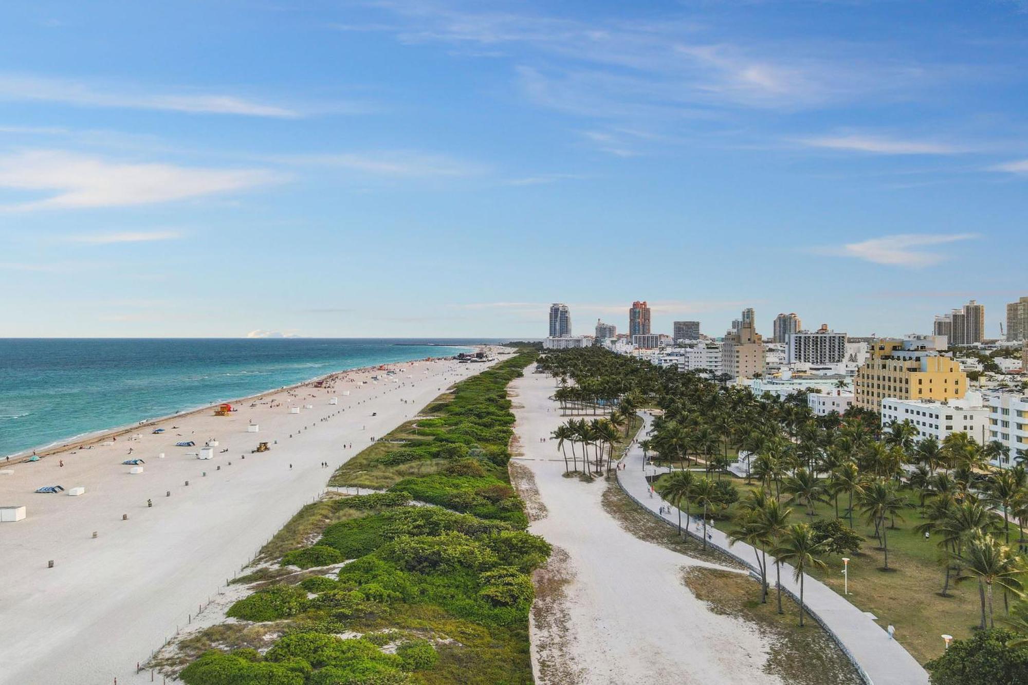 Beachy 1 B/R, W/2 Queen Beds, On Ocean Drive Beach Маямі-Біч Екстер'єр фото