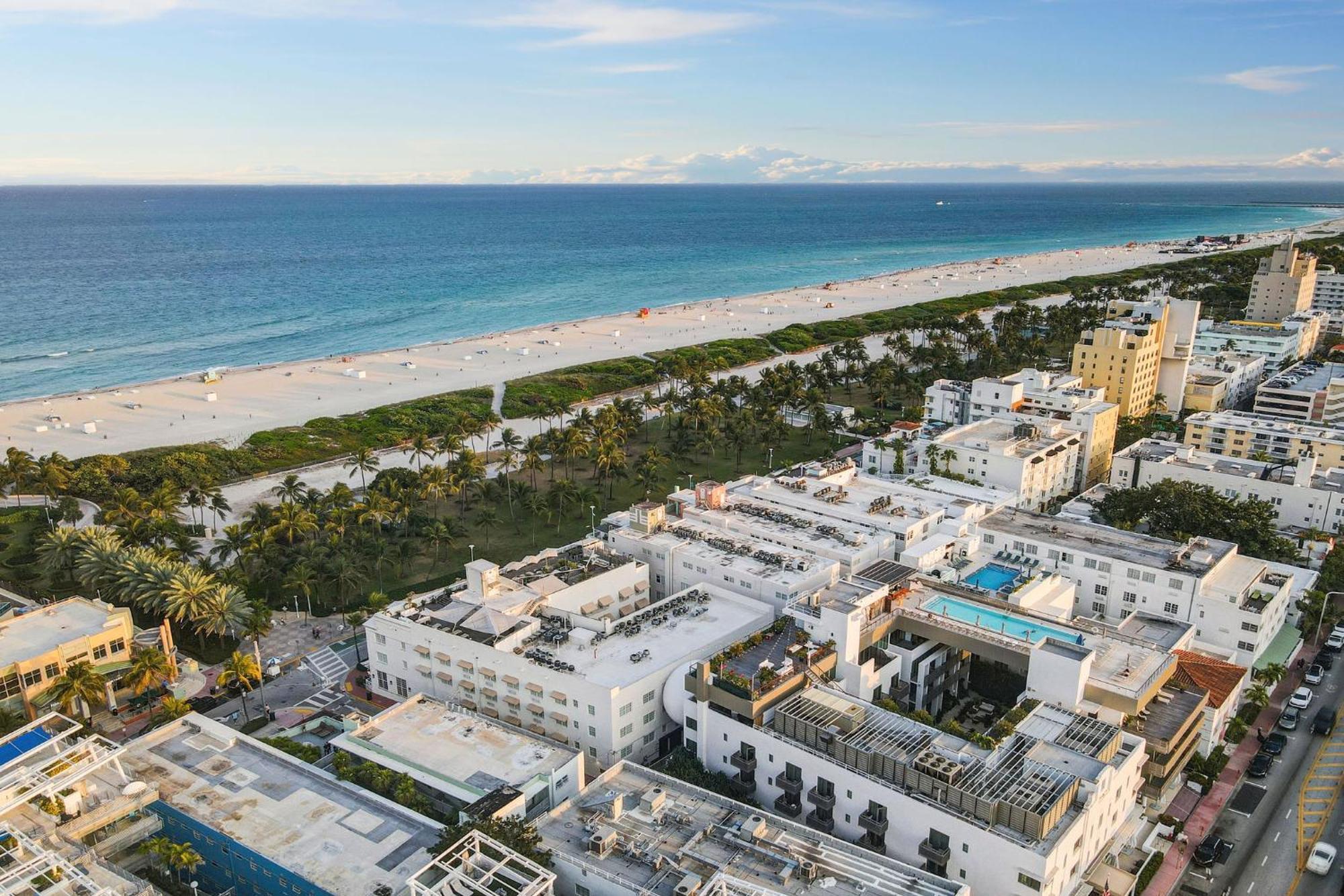 Beachy 1 B/R, W/2 Queen Beds, On Ocean Drive Beach Маямі-Біч Екстер'єр фото